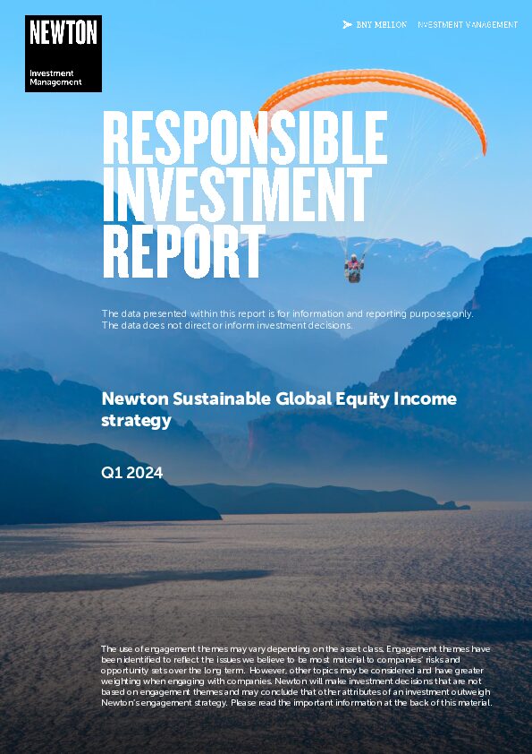 RI report Sustainable global equity income