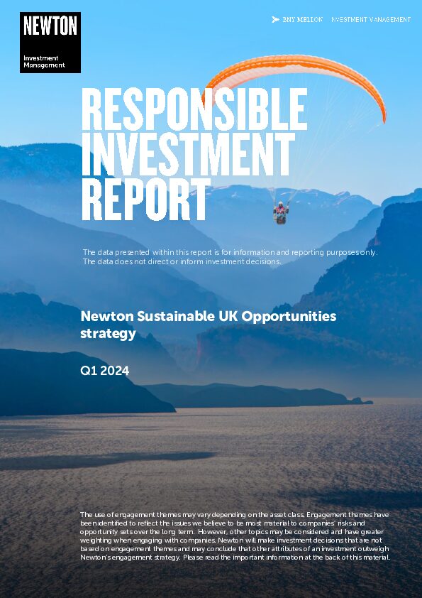 RI report Sustainable UK Opportunities