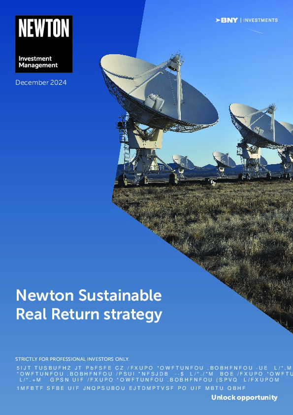 Sustainable Real Return Brochure