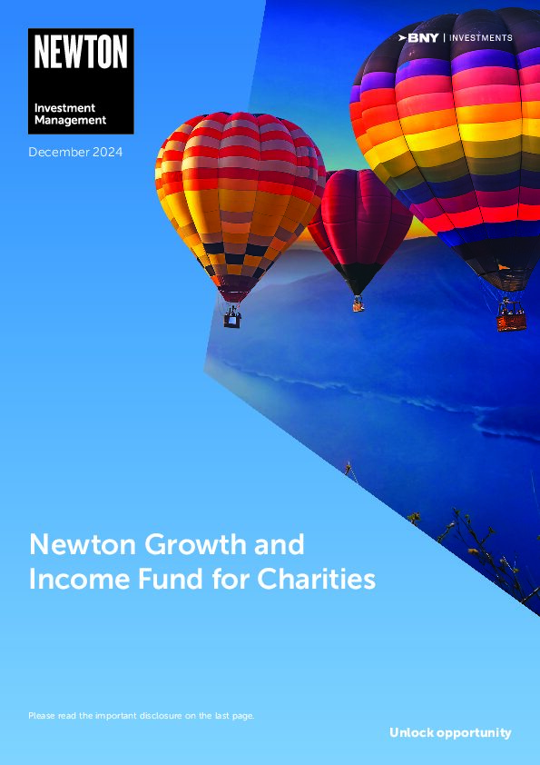 Char Growth and Income Fund for Charities brochure